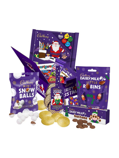 Cadbury Weihnachtsschokoladen-Geschenkbox