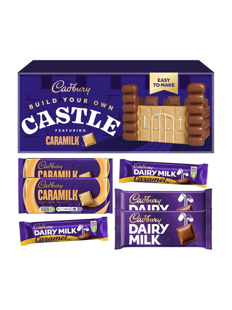 Cadbury Dairy Milk and Caramilk Chocolate Castle Kit