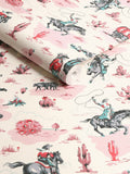 Cath Kidston Cowgirls wallpaper sample A4 - British product