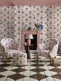 Cath Kidston Cowgirls wallpaper sample A4 - British product