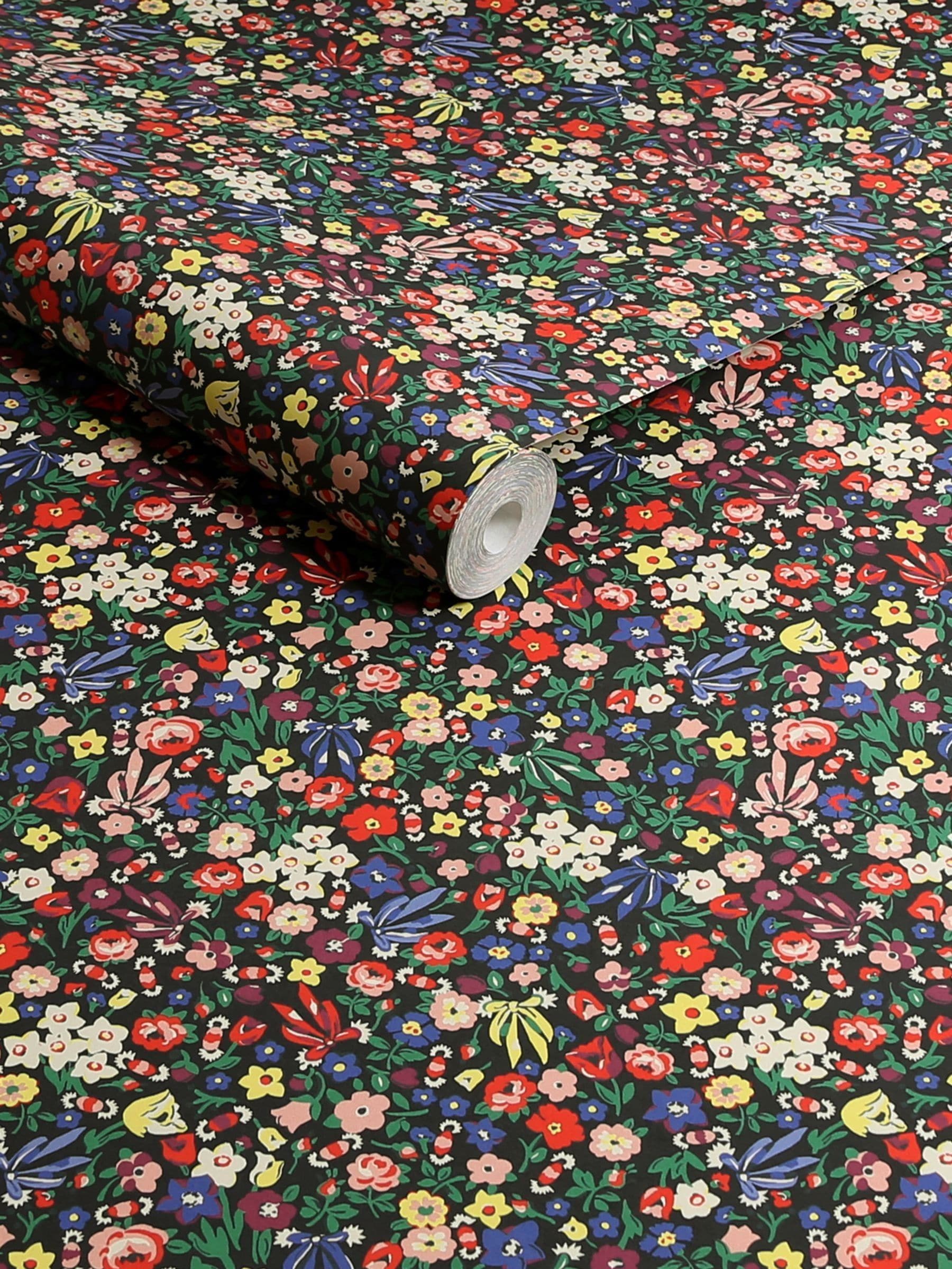 Cath Kidston Harmony Ditsy wallpaper sample A4, UK version