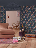 Cath Kidston Painted Kingdom A4 wallpaper sample, UK version