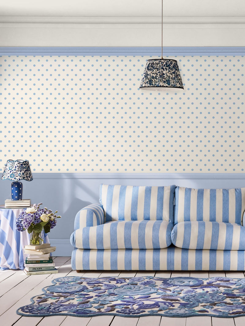 Cath Kidston Pink Button Spot A4 Wallpaper Sample