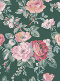 Cath Kidston Garden Rose wallpaper sample (British brand)