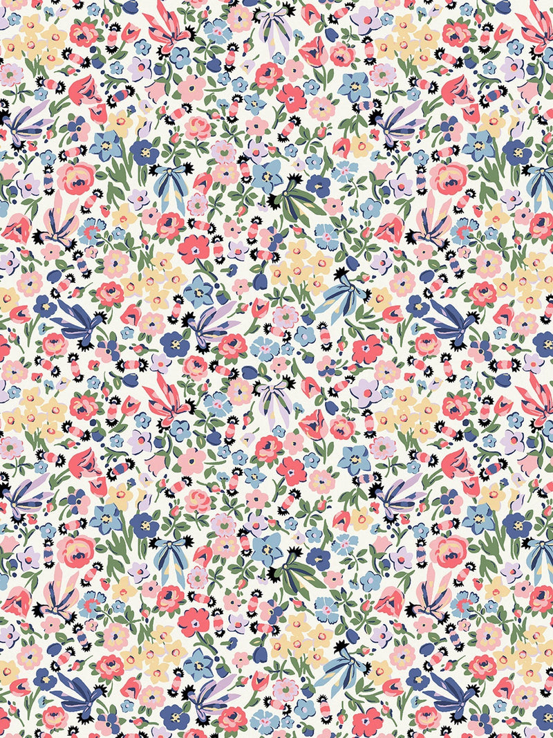 Cath Kidston Day Harmony Ditsy wallpaper 10m, imported from the UK