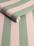 Cath Kidston Canopy Stripe wallpaper 10m (British brand)