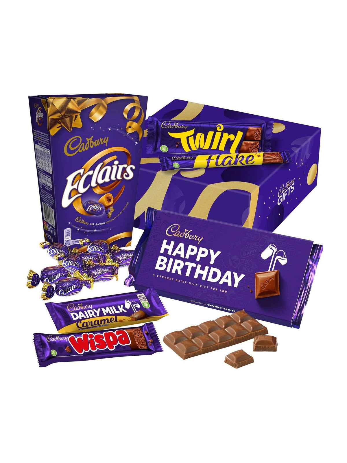 Cadbury Happy Birthday chocolate gift set - British product
