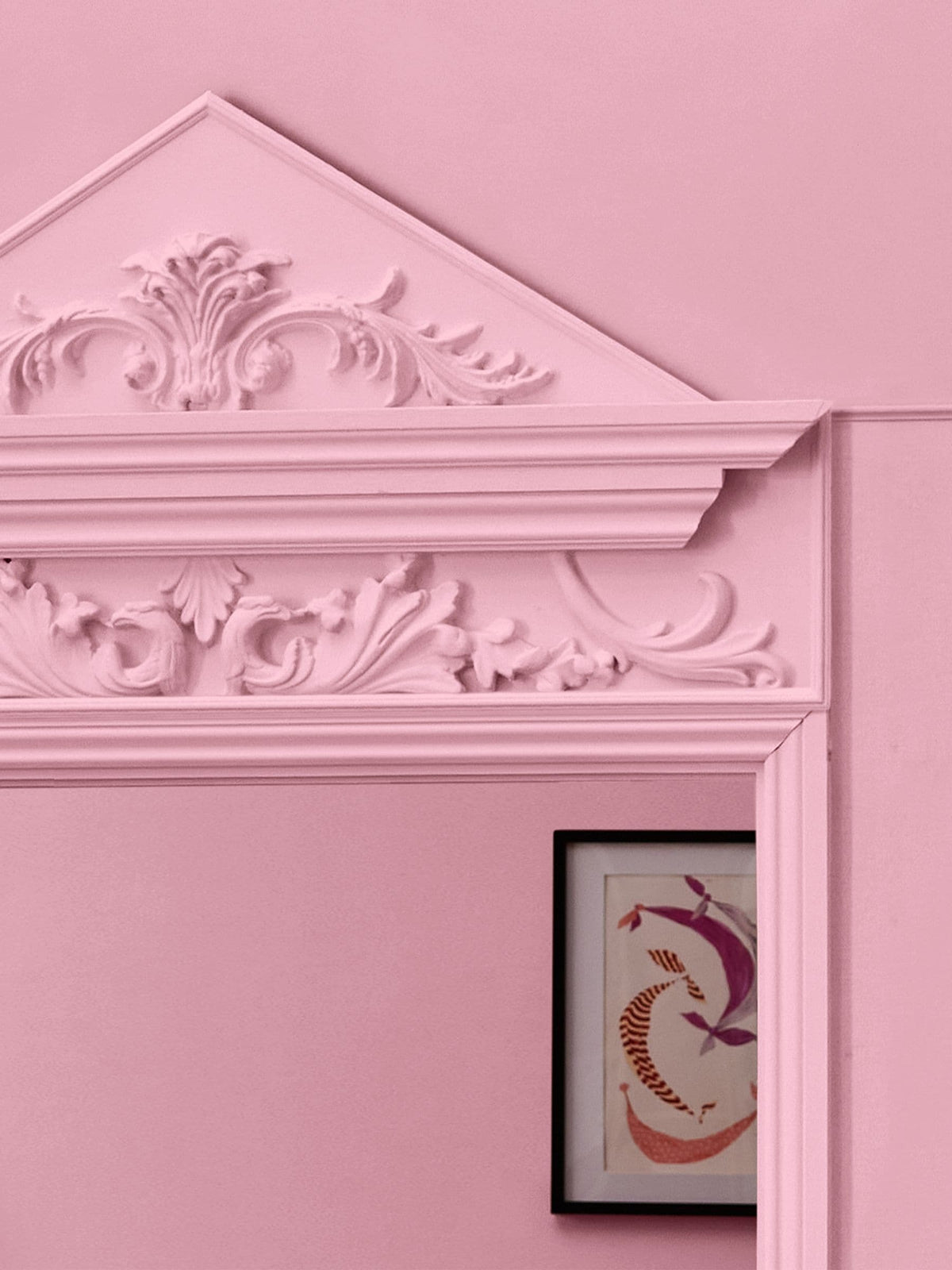 Cath Kidston Blushed Cheeks pink peel and stick wallpaper sample A5, imported from the UK