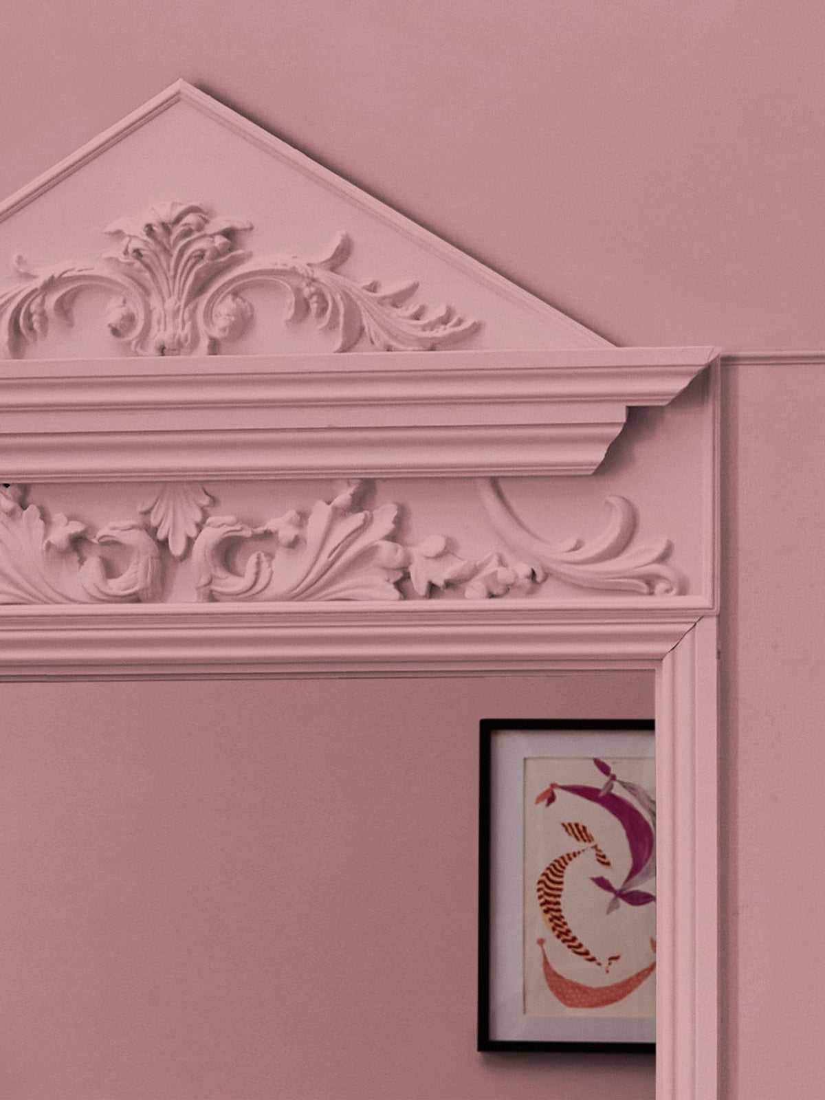 Cath Kidston Rose Wishes pink paint sample A5 (British brand)