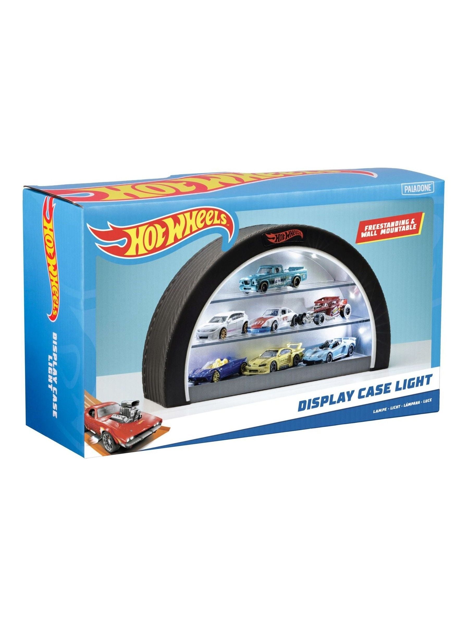 Hot Wheels tyre display case light 19.1cm x 32cm, imported from the UK