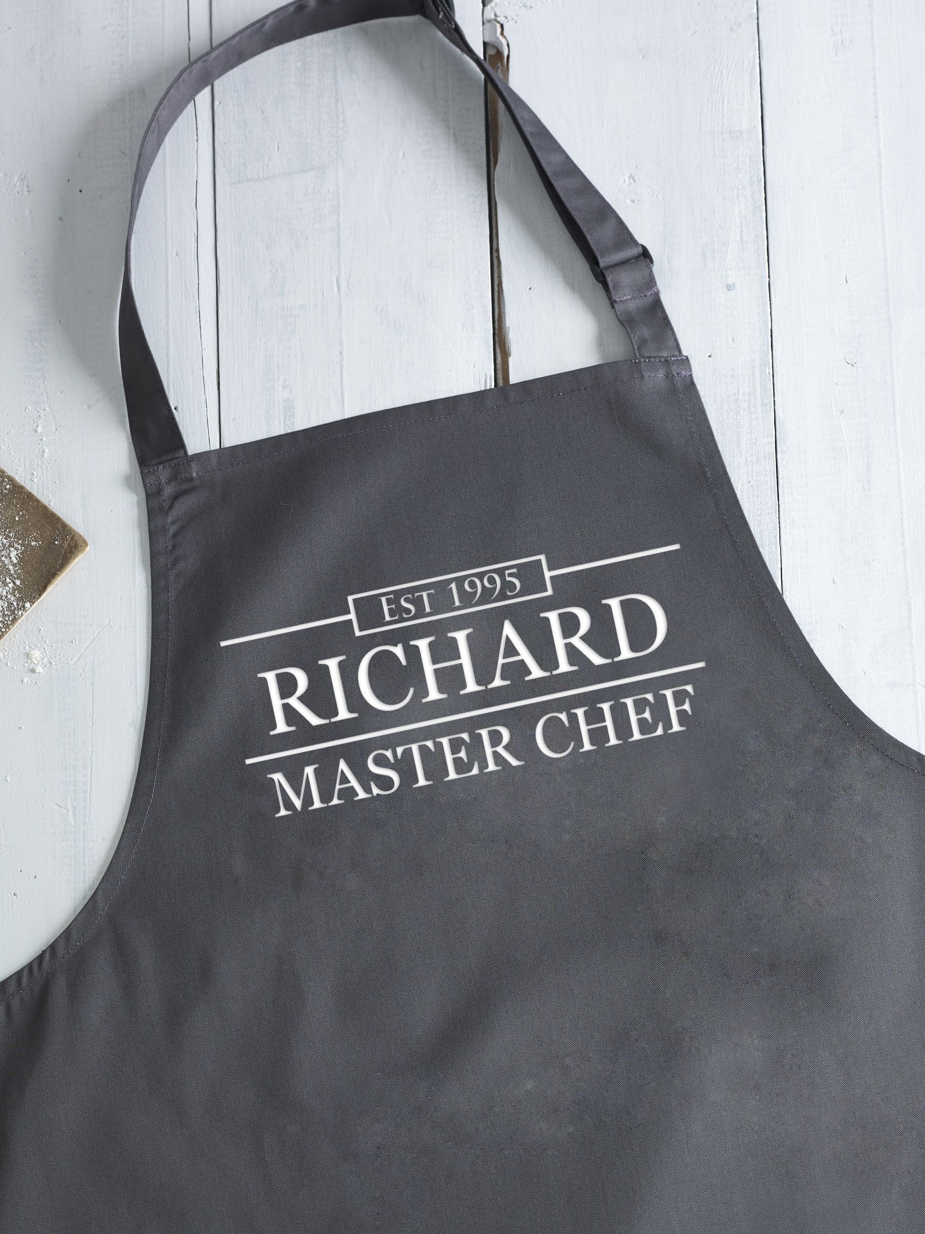 Personalised Heart Apron