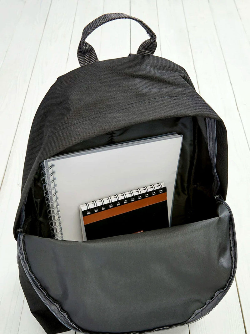 Loveabode personalised black backpack - British product
