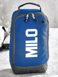 Personalised unisex boot bag in black or colour options, imported from the UK