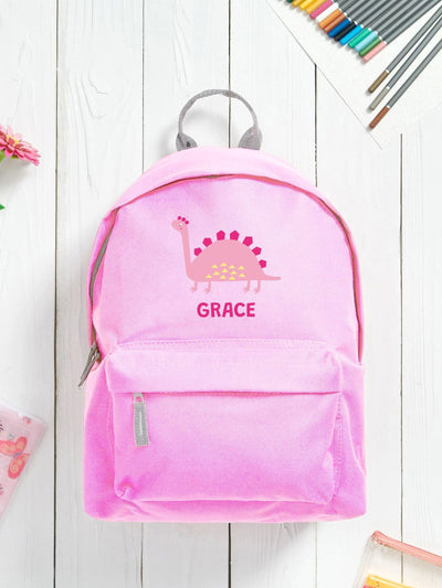 Next Personalised Mulit Image Pink Mini Children's Backpack (38x28x19cm)- Buy online at McGrocer