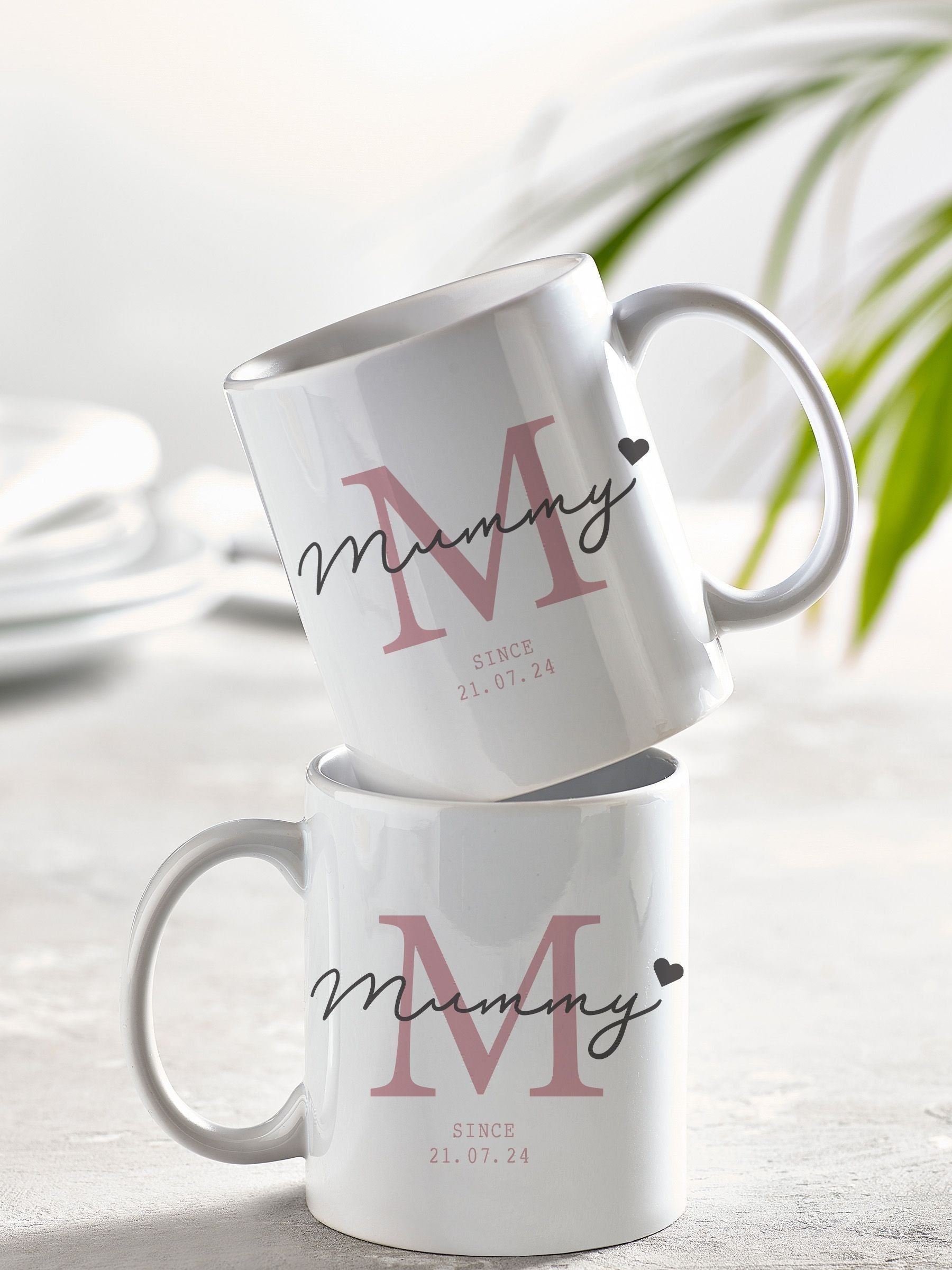 Loveabode Personalised Est Mummy Mug 11oz, UK version