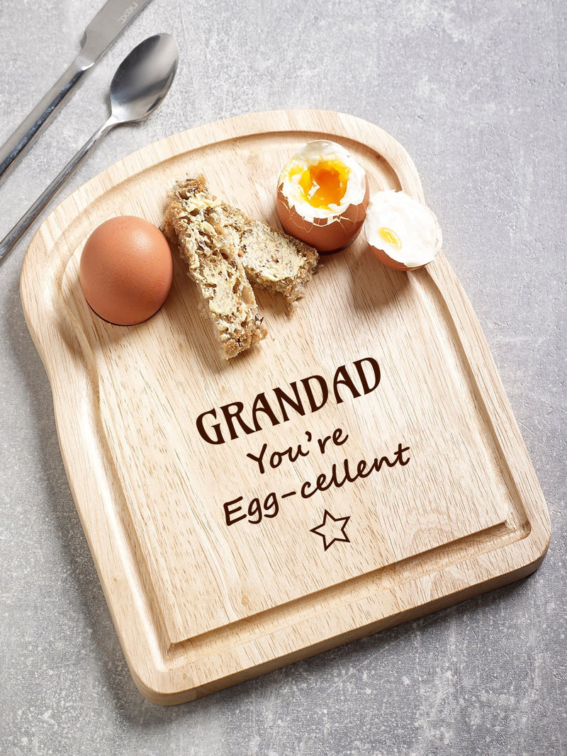 Loveabode personalised egg board 20cm x 24cm, UK version