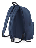Personalised navy children's backpack with name and year - British product