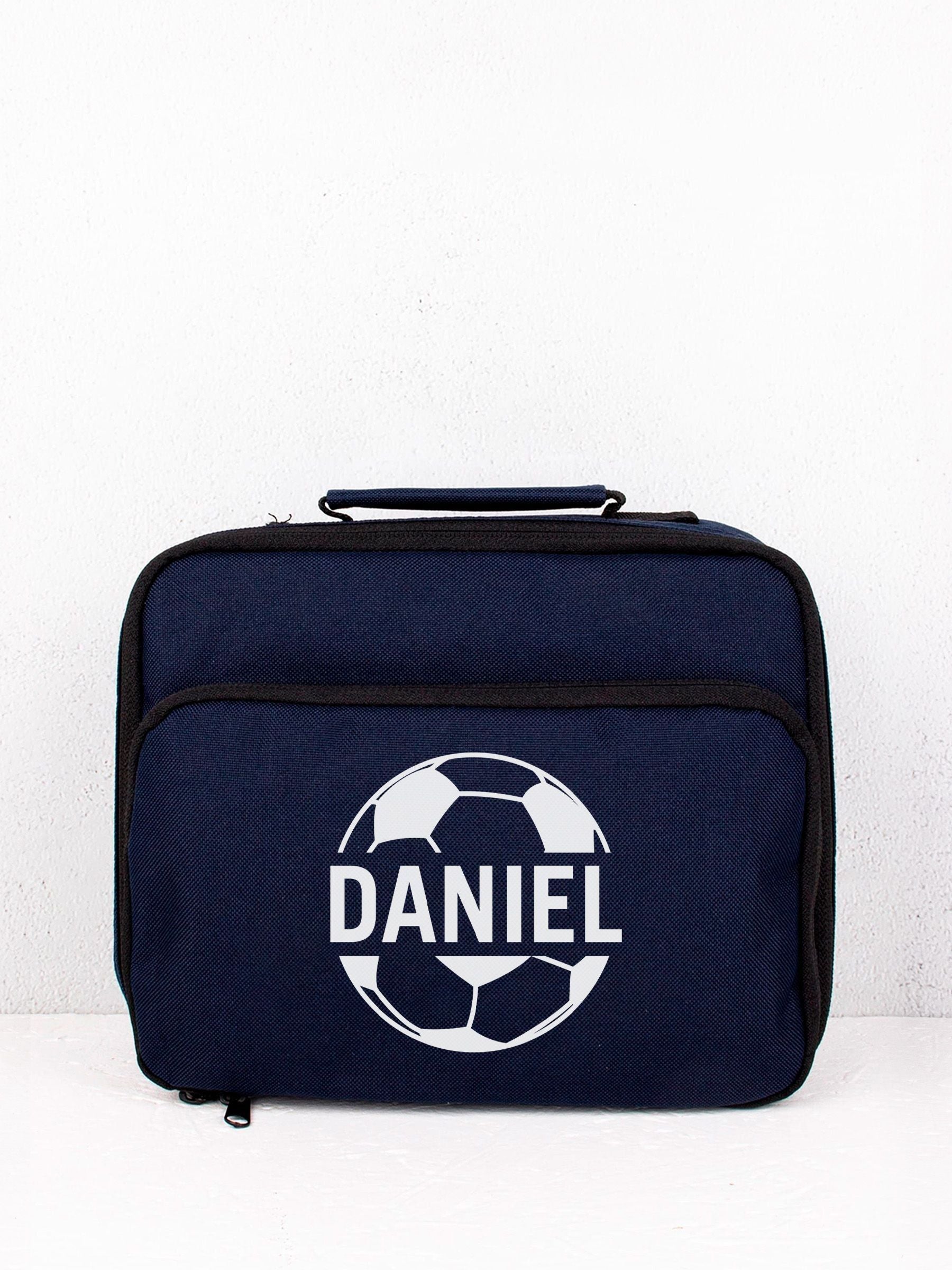 Personalised lunch bag with name, insulated (British brand)
