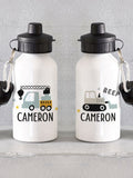 Loveabode personalised aluminium water bottle (British brand)