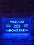 Loveabode personalised LED bar sign 50cm x 20cm, UK version