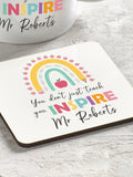 Loveabode personalised mug and coaster set, UK version