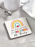 Loveabode personalised mug and coaster set, UK version