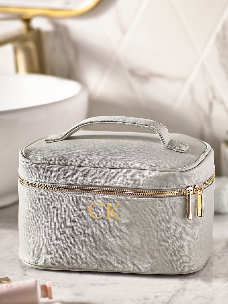 Loveabode personalised vanity case - British product