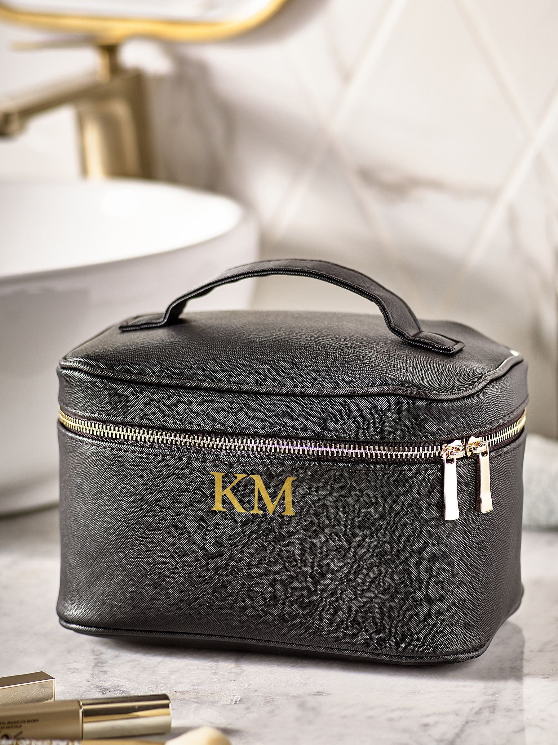 Loveabode personalised vanity case - British product
