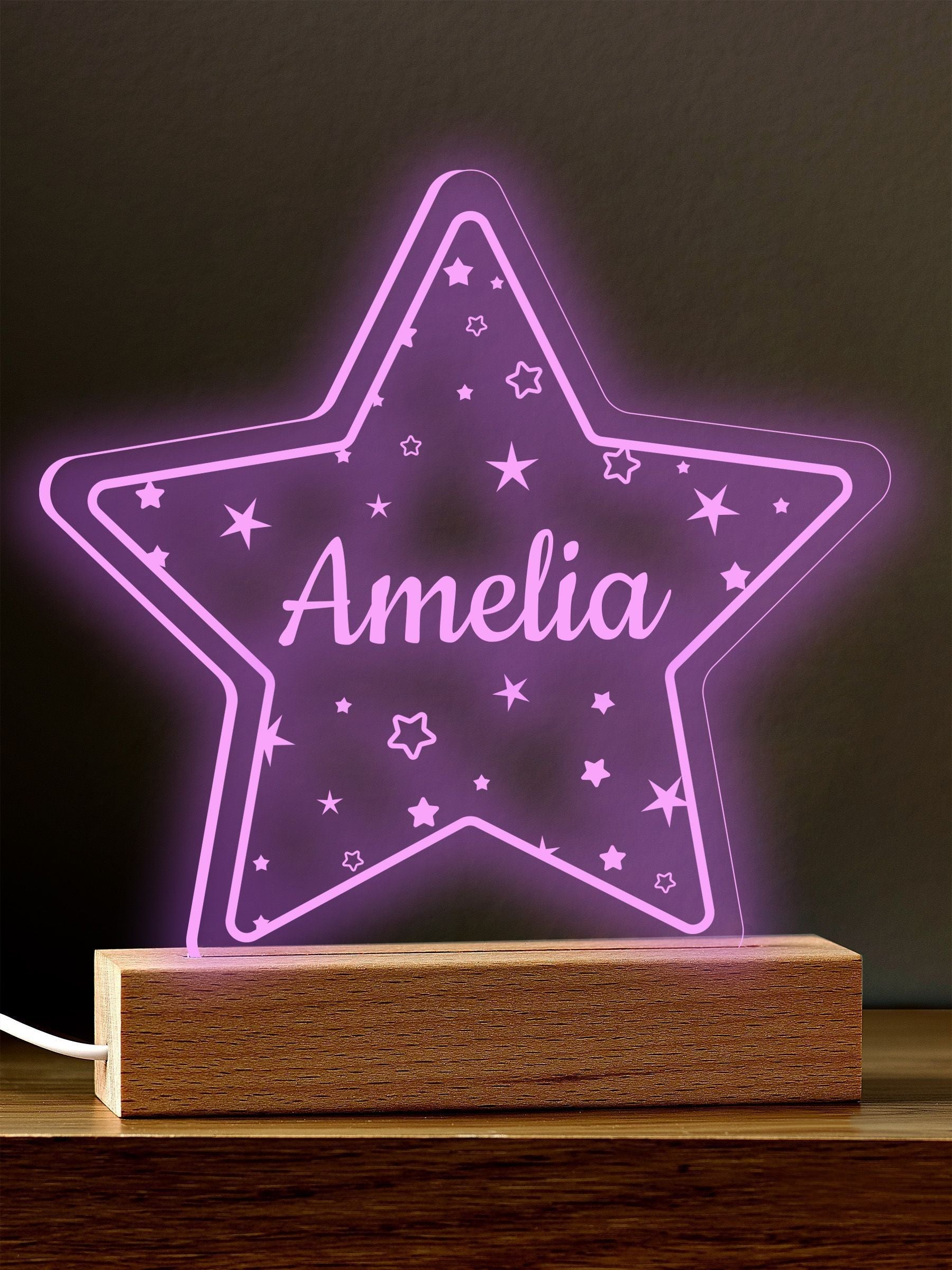 Little Years star LED night light (British brand)