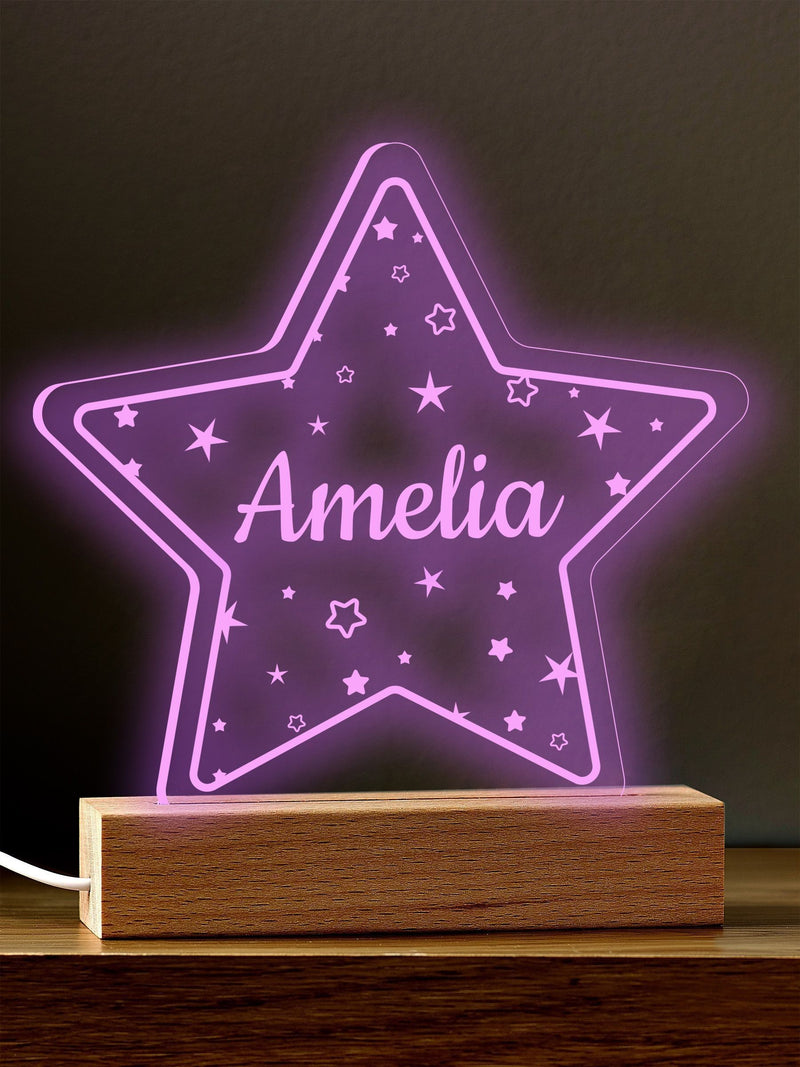Little Years star LED night light (British brand)