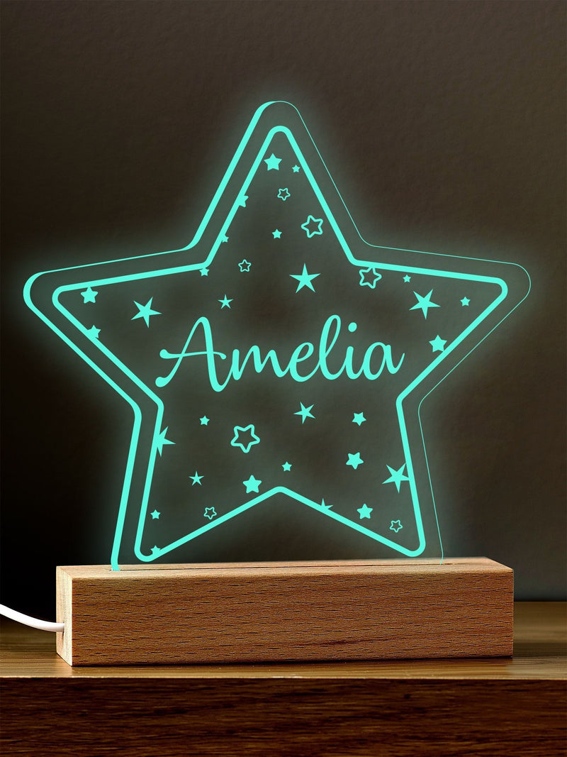 Little Years star LED night light (British brand)