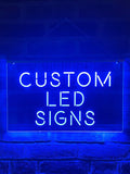 Loveabode custom LED sign multicolour music controlled 50cm x 30cm, UK version
