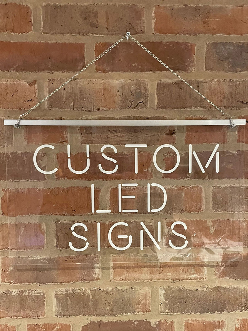 Loveabode custom LED sign multicolour music controlled 50cm x 30cm, UK version