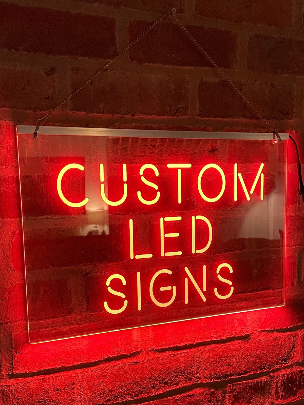 Loveabode custom LED sign multicolour music controlled 50cm x 30cm, UK version
