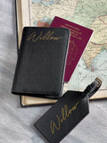 Loveabode passport cover and luggage tag set, imported from the UK