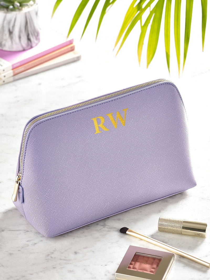Loveabode personalised large initial make-up bag, UK version
