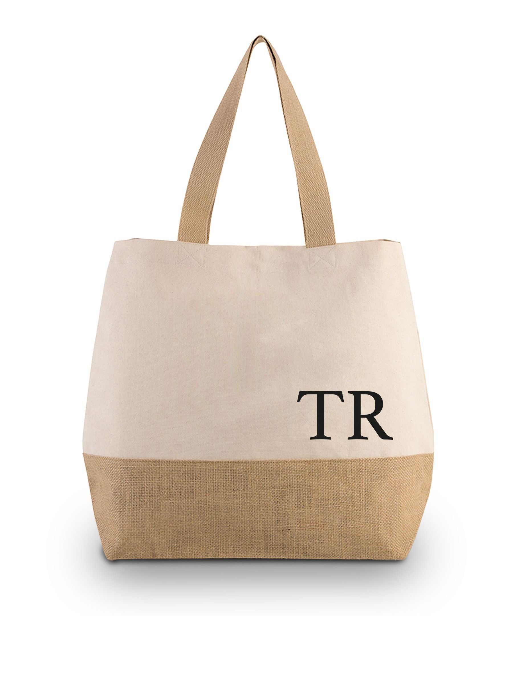Natural jute tote bag 29 litres (British brand)