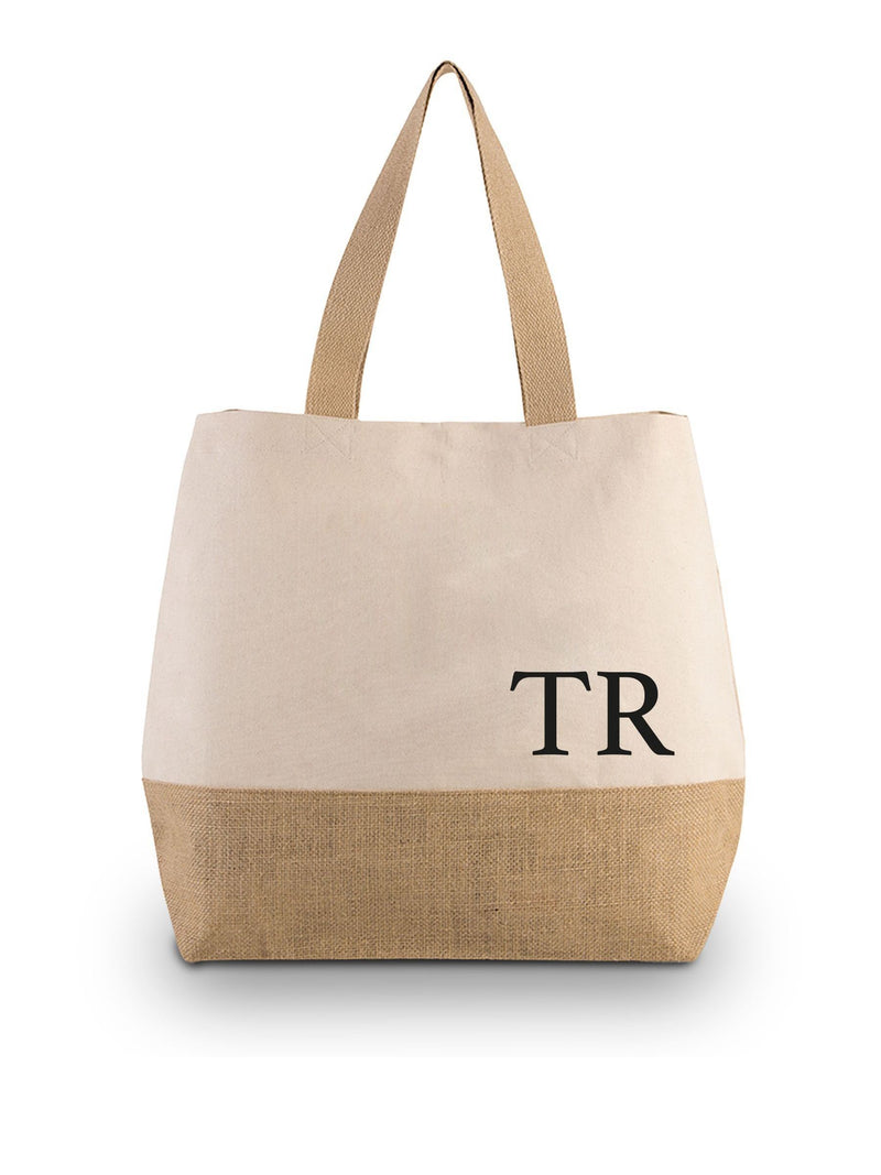 Natural jute tote bag 29 litres (British brand)