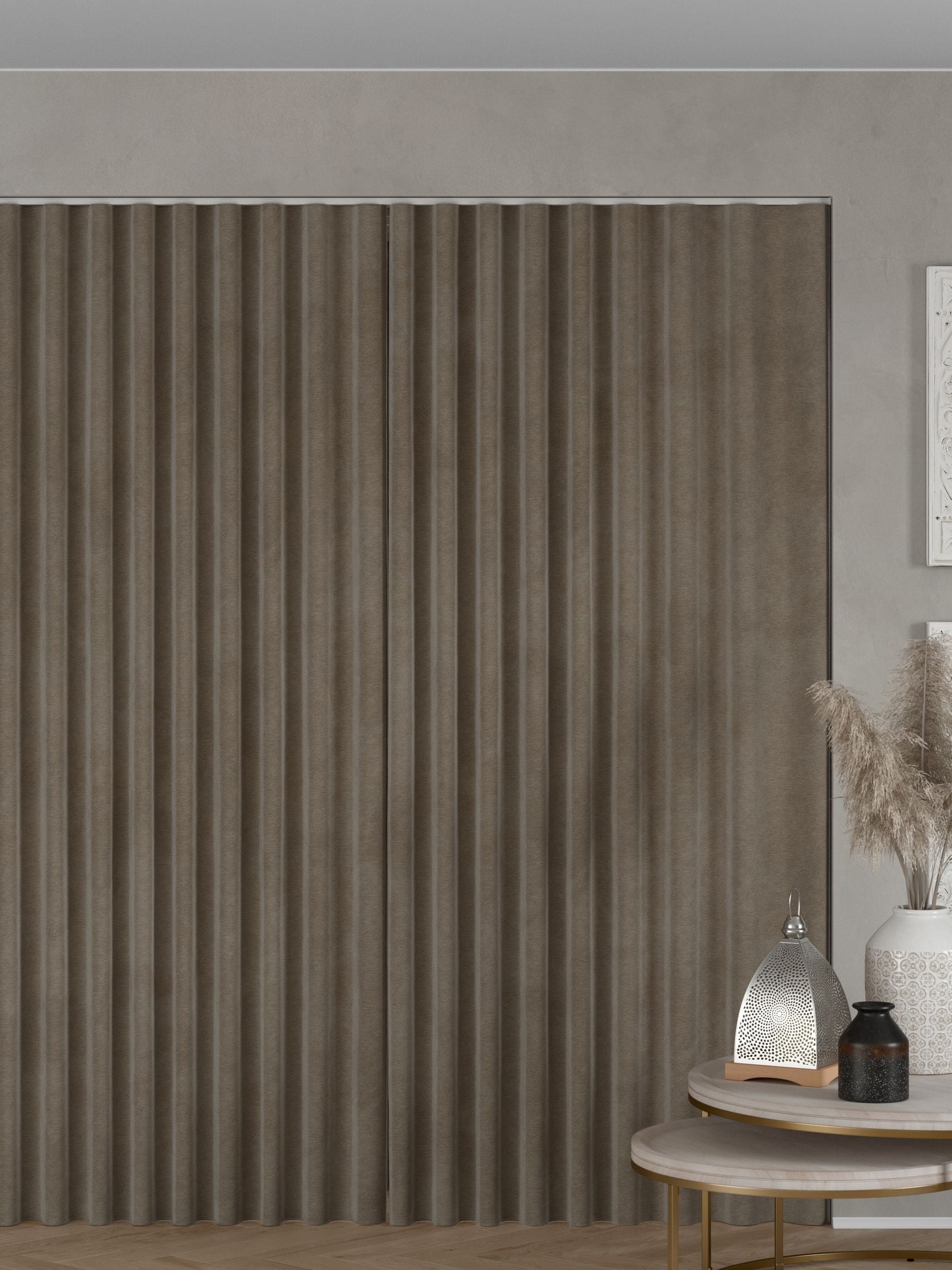 Next natural chenille curtain made to measure, imported from the UK