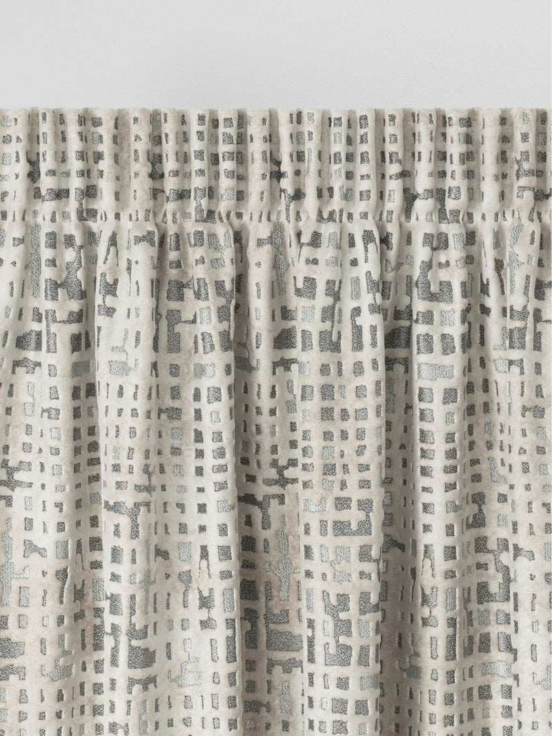 Next silver velvet curtains, UK version