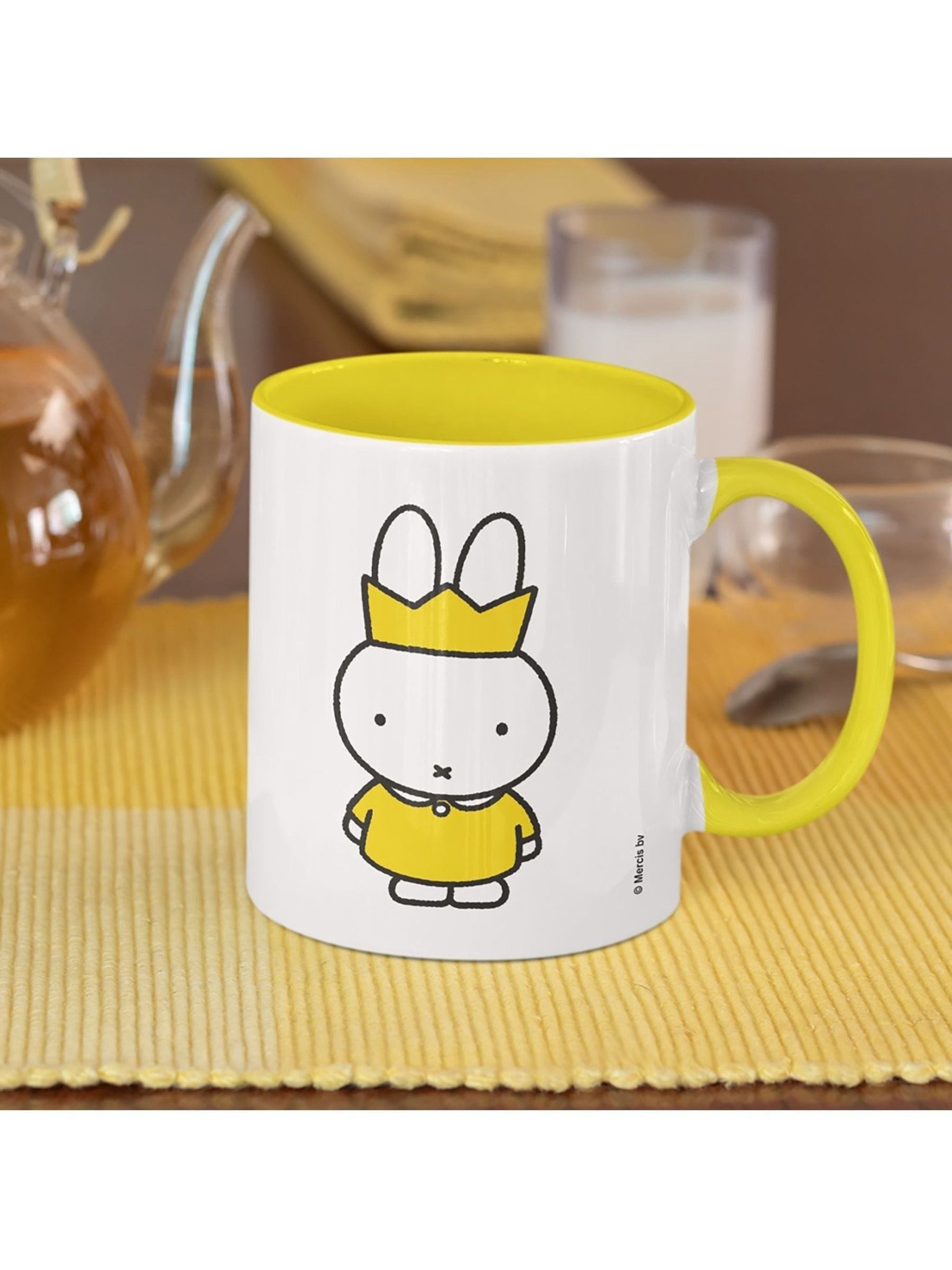 Star Editions Personalised Queen Miffy White Mug, UK version