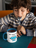 Star Editions Mr Men personalised colour handle black mug, UK version