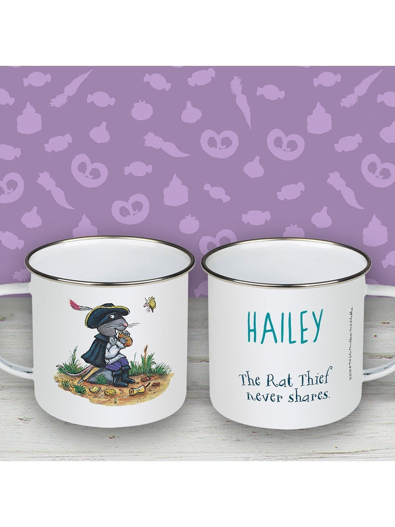 Star Editions personalised Highway Rat enamel mug 10 oz (British brand)