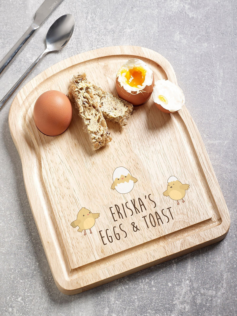 Loveabode personalised egg board 20cm x 24cm, UK version