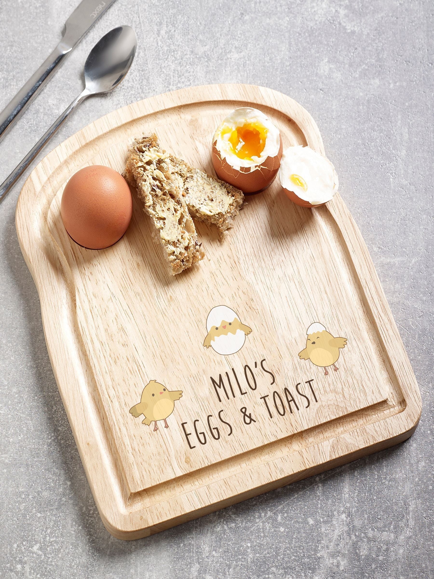 Loveabode personalised egg board 20cm x 24cm, UK version