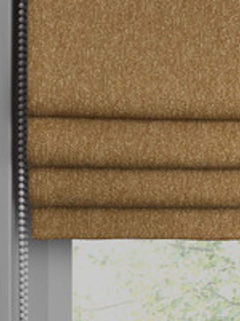 Next Dark Gold Cosy Chenille Roman Blinds, UK version