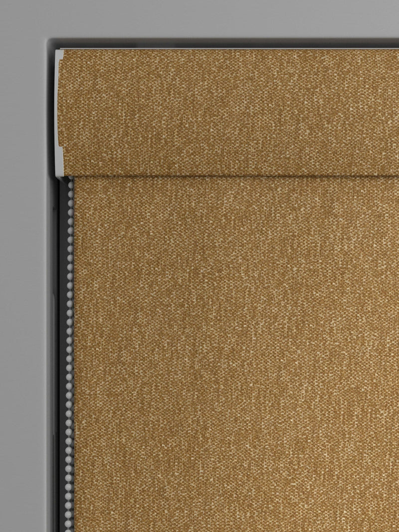 Next Dark Gold Cosy Chenille Roman Blinds, UK version