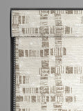 Next Champagne Gold Lustre Jacquard Roman blind (British brand)