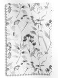 Next Isla Floral roman blind black white 100% cotton - British product