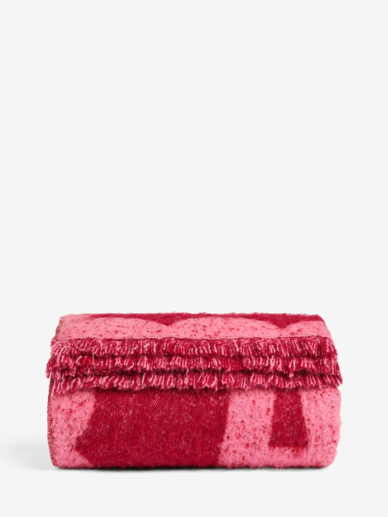 Rockett St George pink Ooh La La throw, imported from the UK